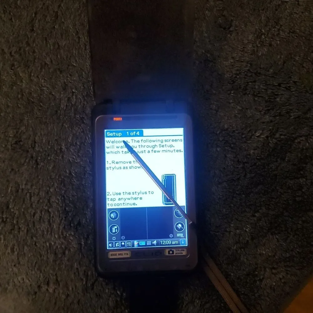 Vintage Sony CLIÉ PEG-UX50 PDA – Fully Functional!